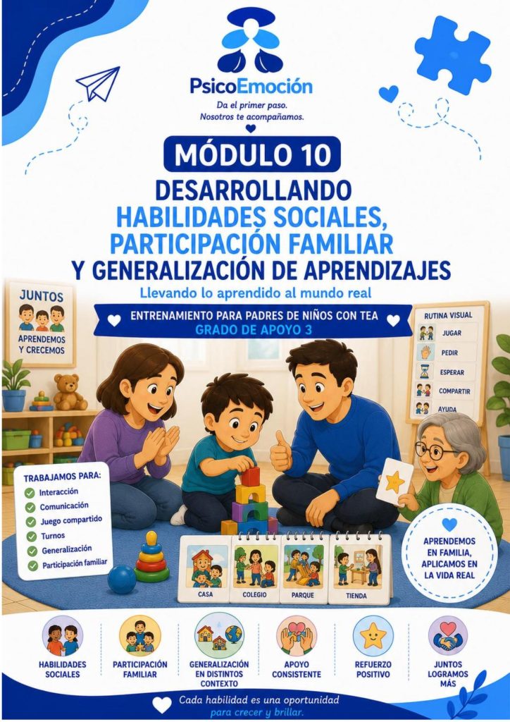 MODULO 10 - DESARROLLANDO HABILIDADES SOCIALES Y GENERALIZACION DE APRENDIZAJES-001